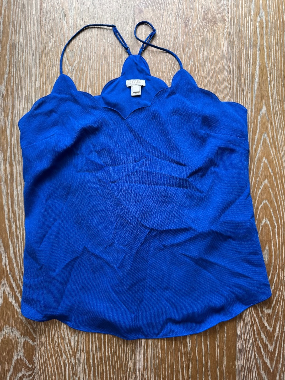 JCREW - Women's Blue Top - Size 4